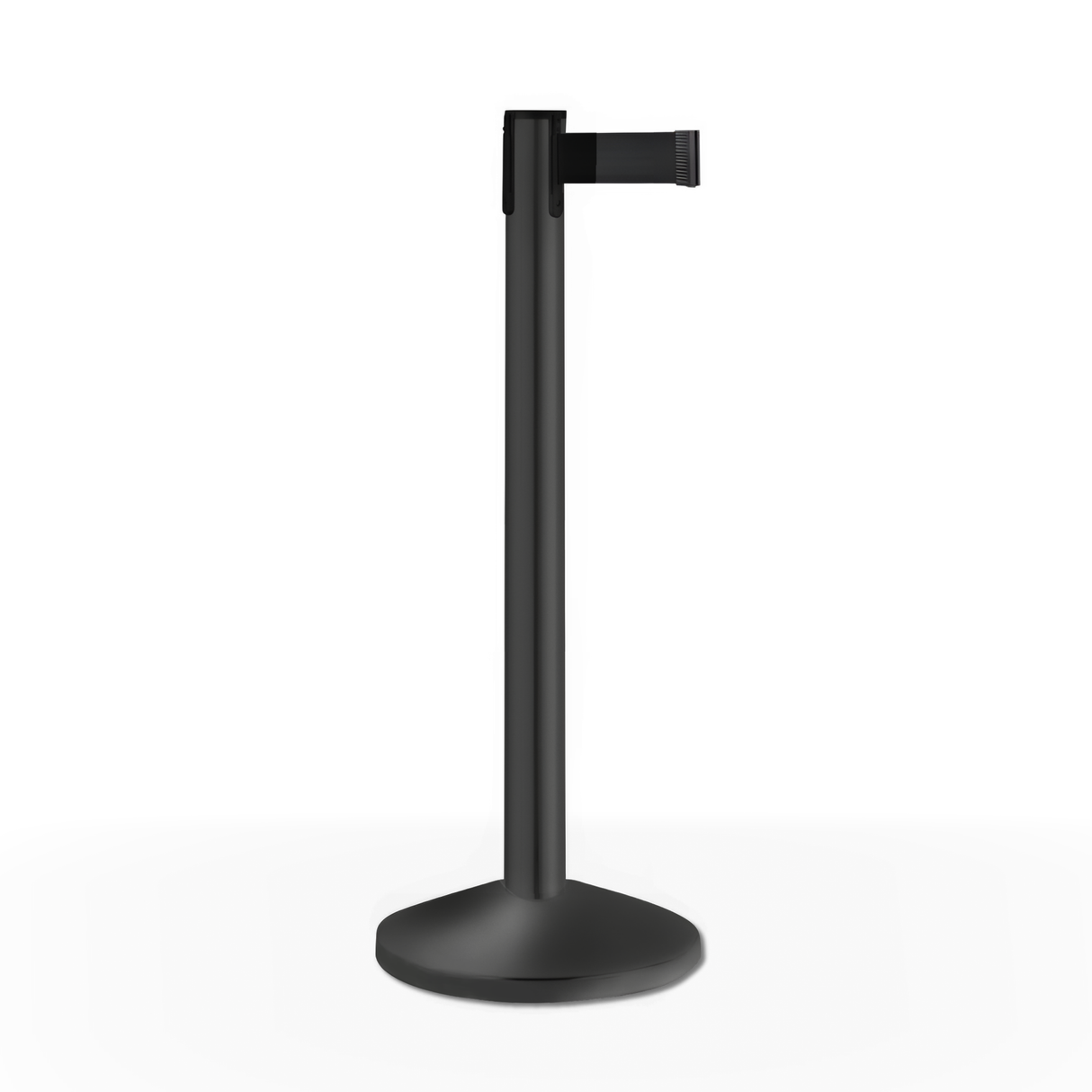 Heavy Duty Retractable Belt Barrier Stanchion – 7 to 13 Foot Belt | Crowd Control & Safety Solution