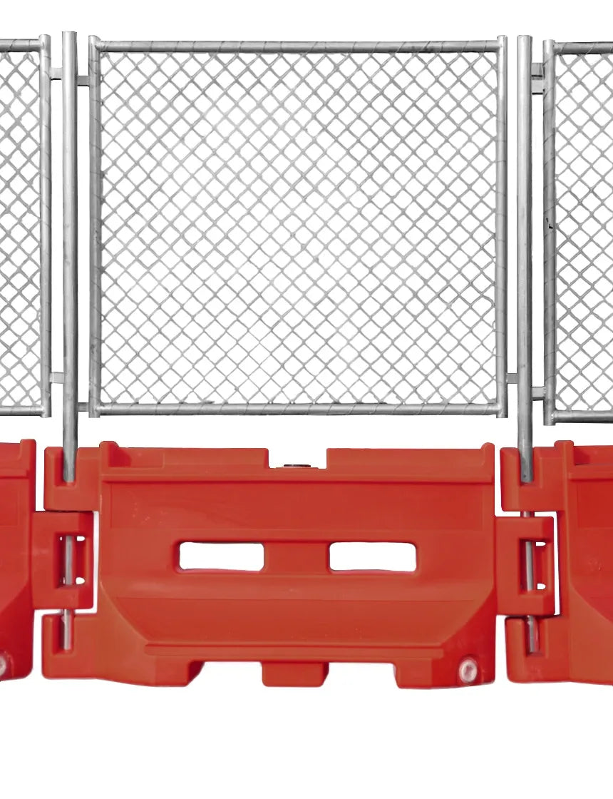 36" Interlocking Water-Filled Construction Barrier – Plastic Traffic Divider