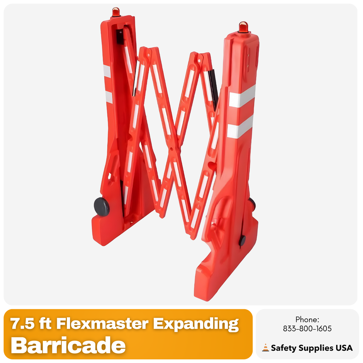 FlexMaster Expanding Barricade 7.5 Ft