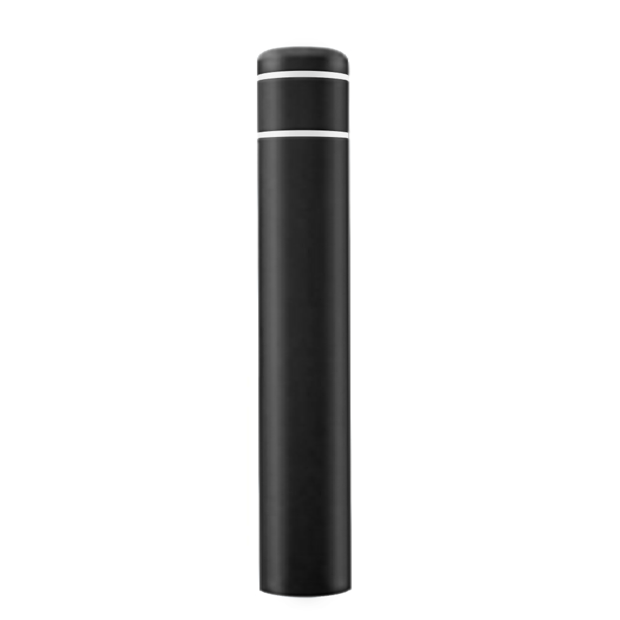 10 7/8-Inch x 60-Inch Bollard Cover with Reflective Stripes
