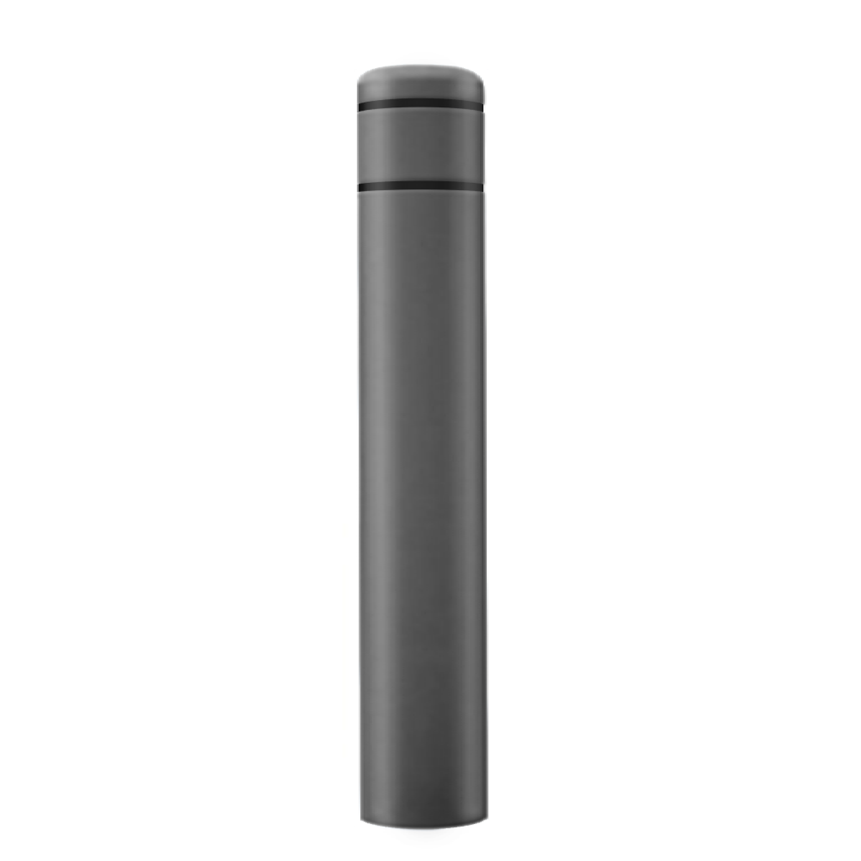 10 7/8-Inch x 60-Inch Bollard Cover with Reflective Stripes