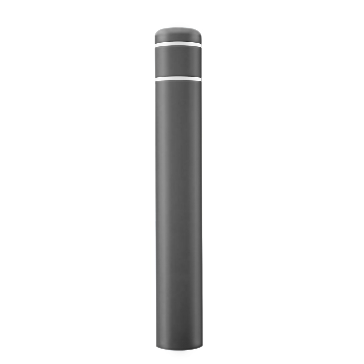 8 7/8-Inch x 72-Inch Top Bollard Cover with Reflective Stripes