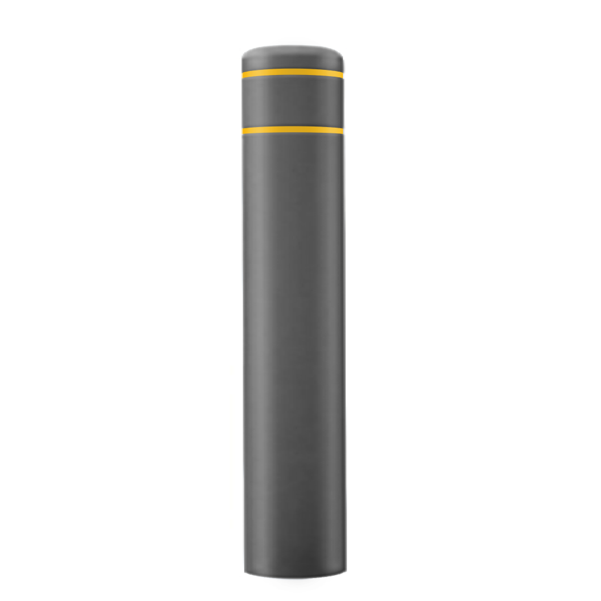 12 3/4-Inch x 60-Inch Bollard Cover with Reflective Stripes