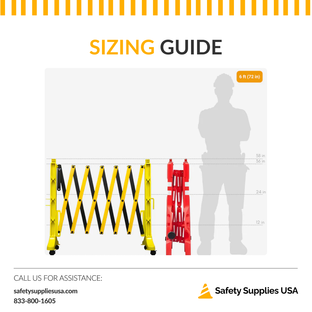 FlexMaster Expanding Barricade 7.5 Ft