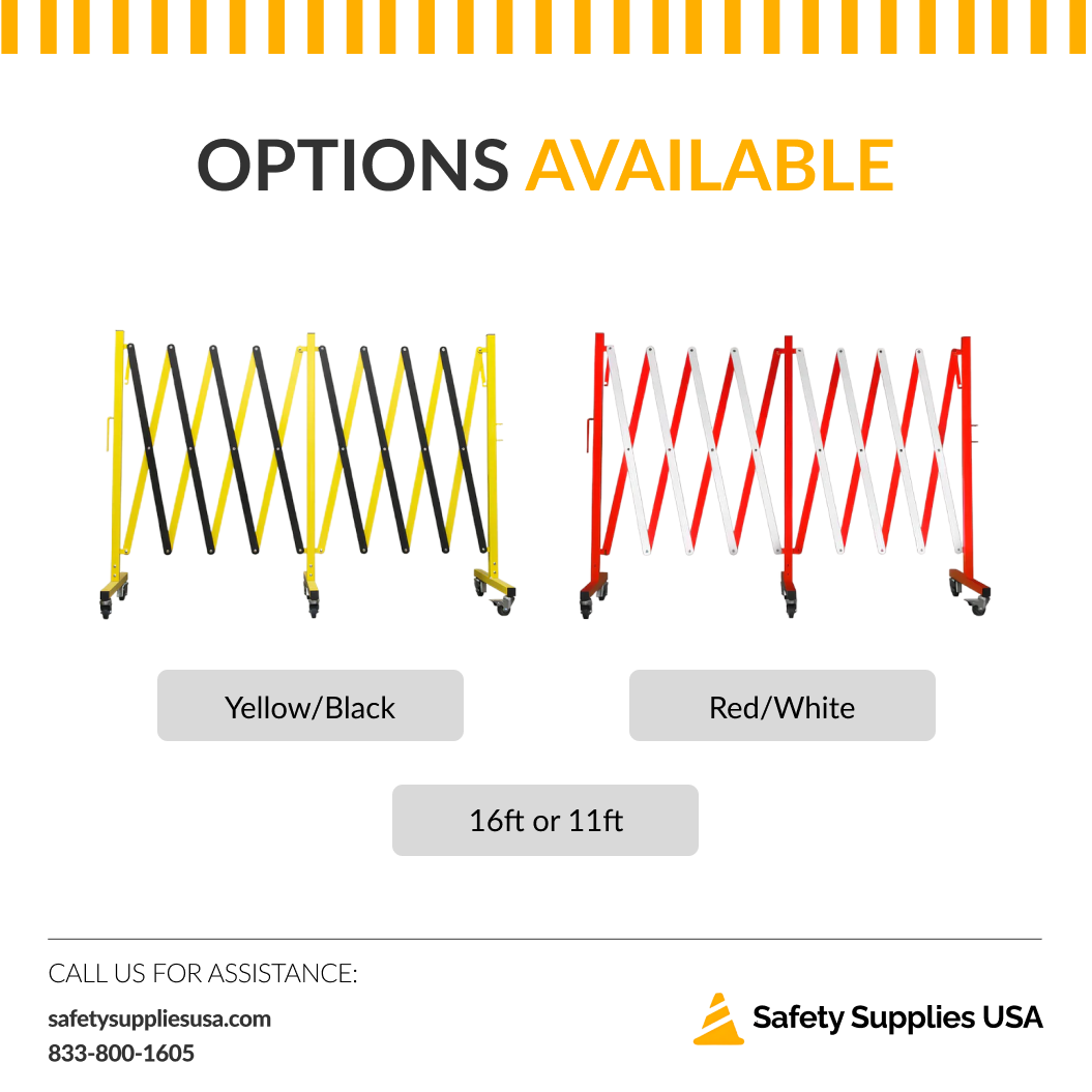 FlexPro Expanding Barricade 16 Ft