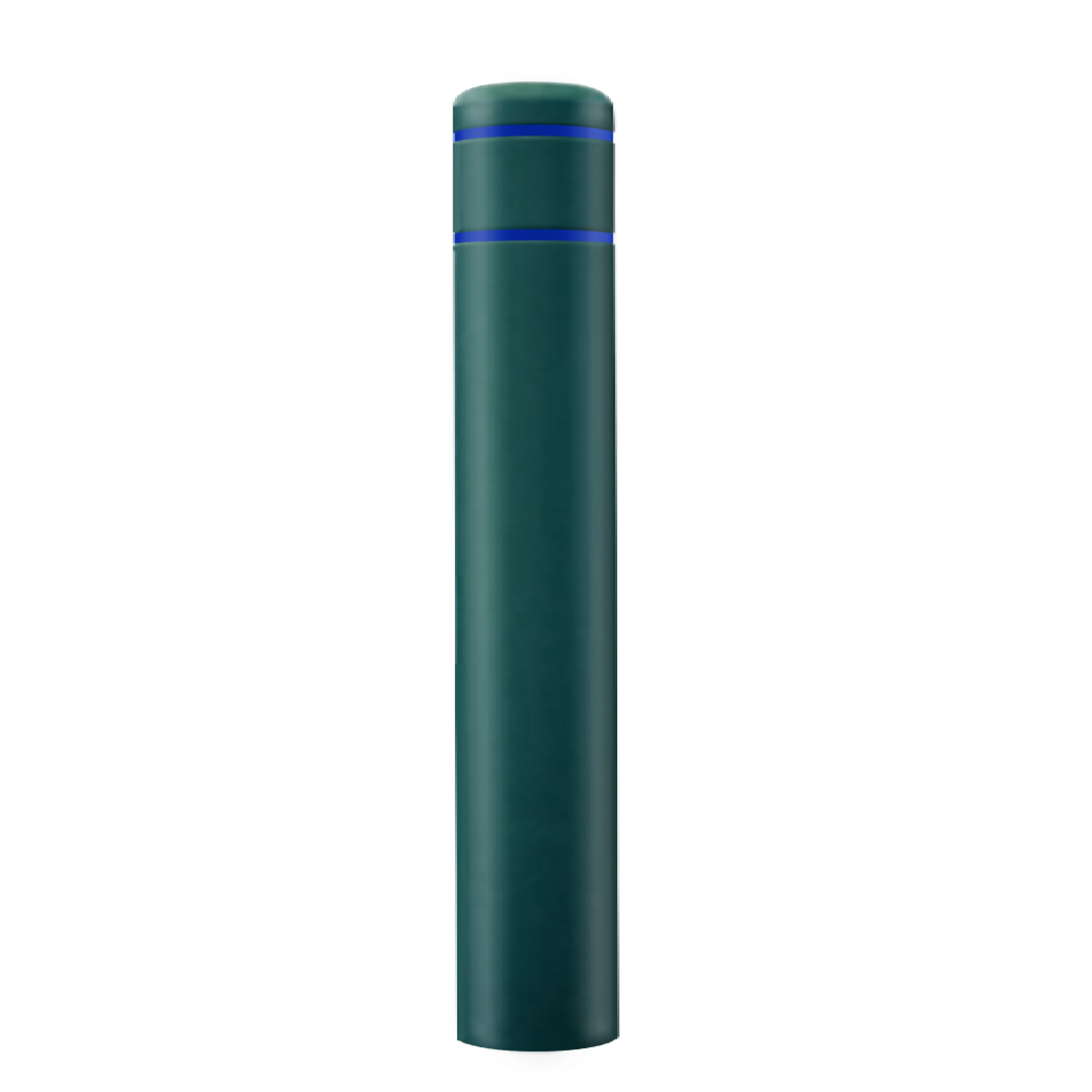 10 7/8-Inch x 60-Inch Bollard Cover with Reflective Stripes