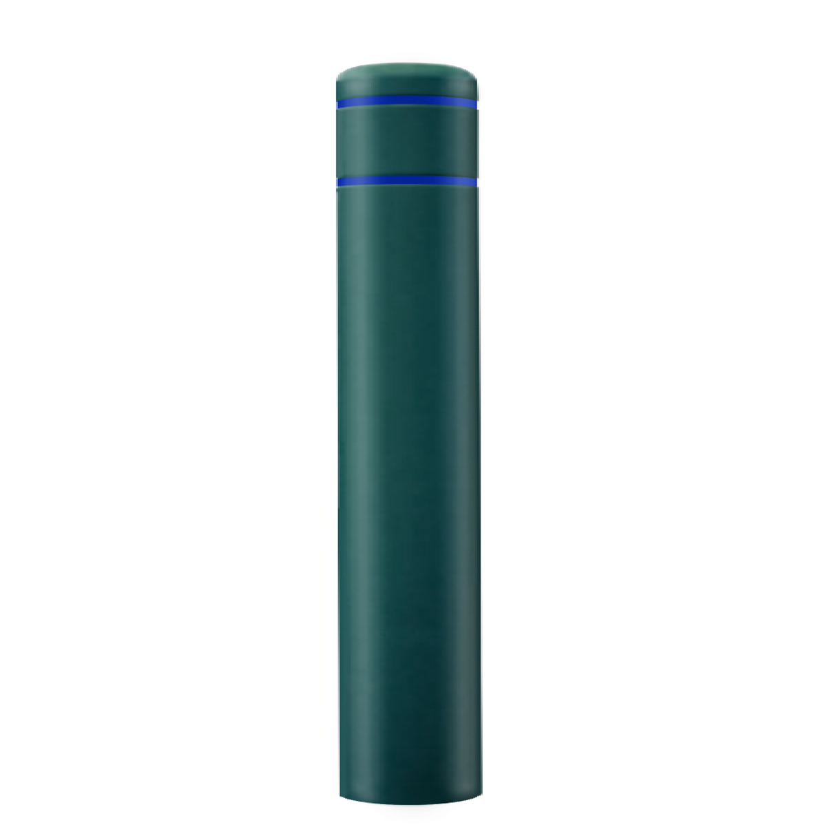 12 3/4-Inch x 60-Inch Bollard Cover with Reflective Stripes