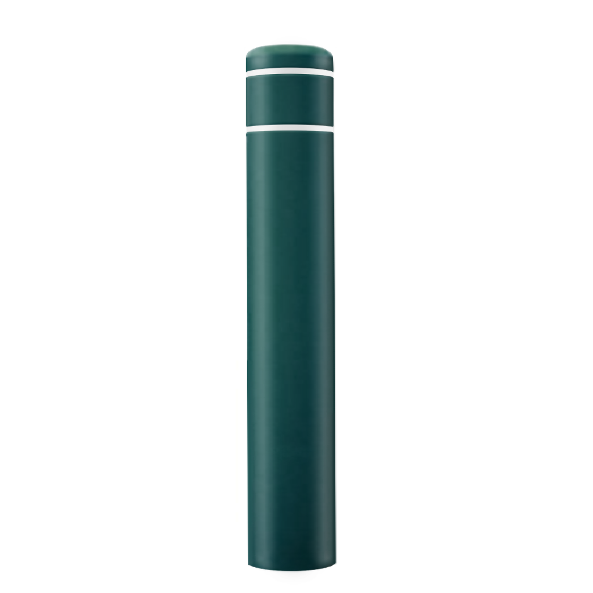 10 7/8-Inch x 60-Inch Bollard Cover with Reflective Stripes