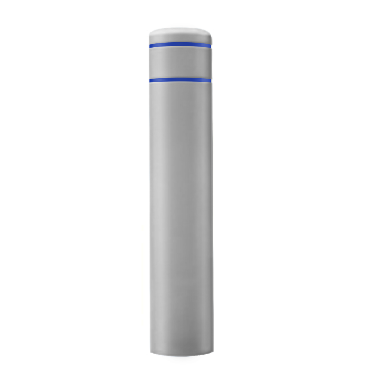 12 3/4-Inch x 60-Inch Bollard Cover with Reflective Stripes