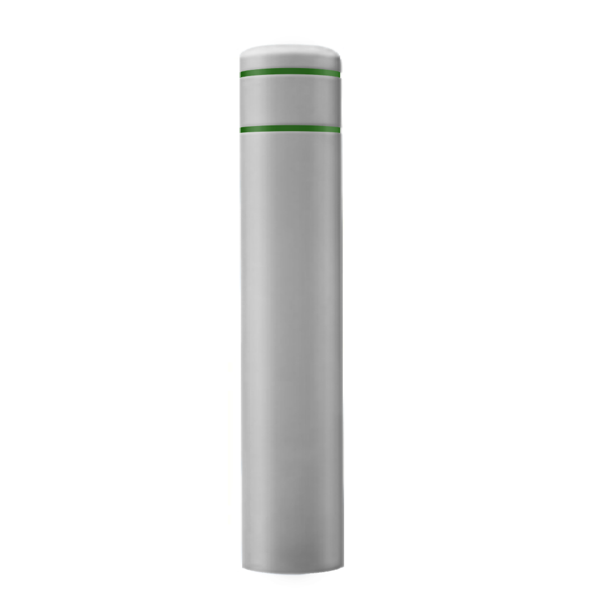 12 3/4-Inch x 60-Inch Bollard Cover with Reflective Stripes
