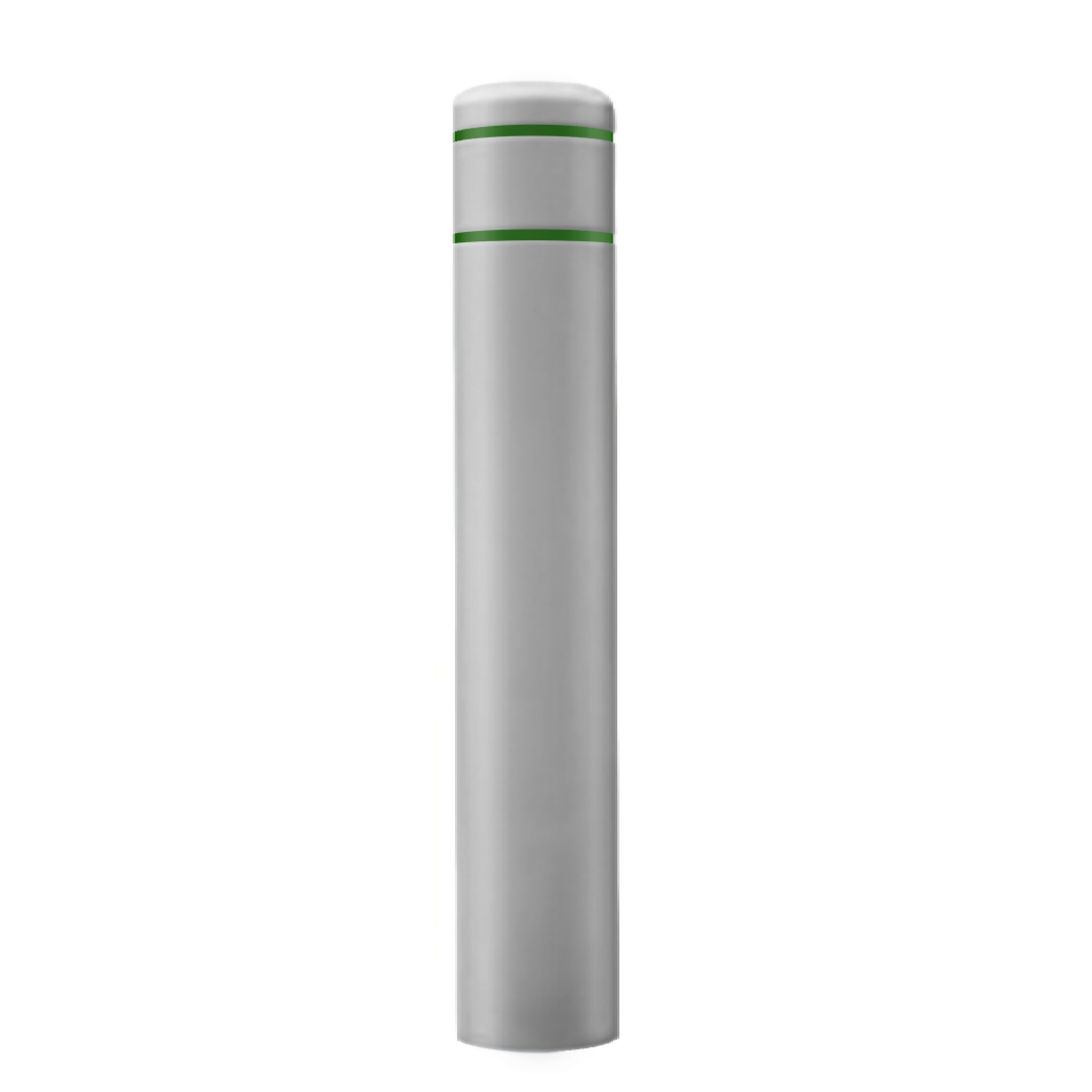 10 7/8-Inch x 60-Inch Bollard Cover with Reflective Stripes
