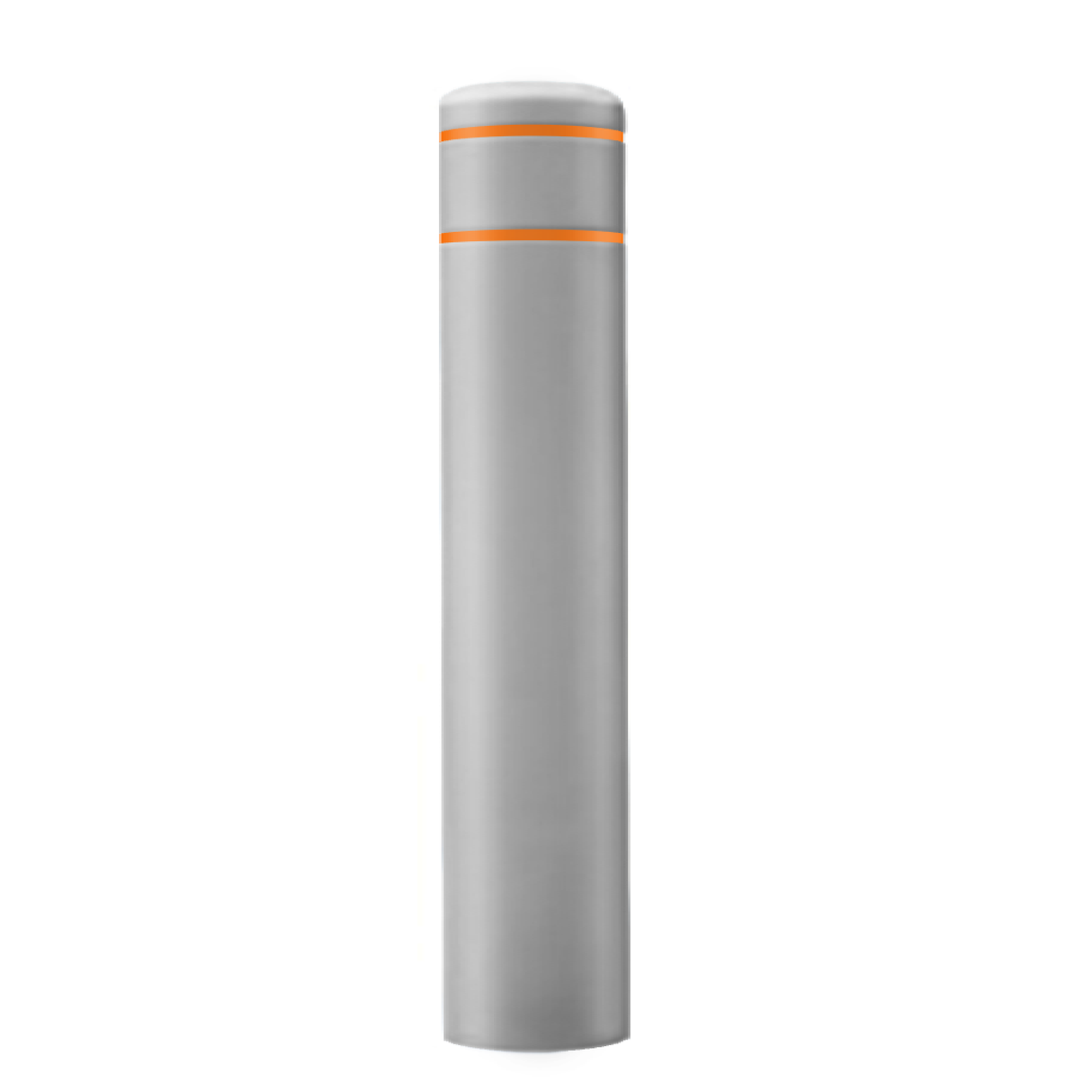 12 3/4-Inch x 60-Inch Bollard Cover with Reflective Stripes