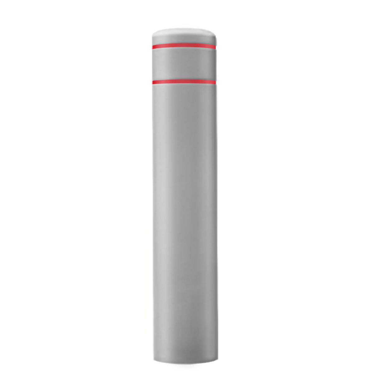 12 3/4-Inch x 60-Inch Bollard Cover with Reflective Stripes