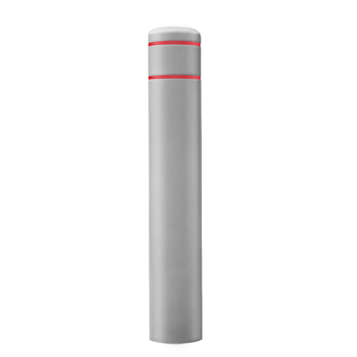 10 7/8-Inch x 60-Inch Bollard Cover with Reflective Stripes