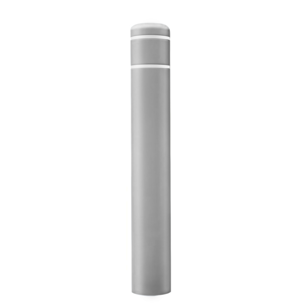 8 7/8-Inch x 72-Inch Top Bollard Cover with Reflective Stripes