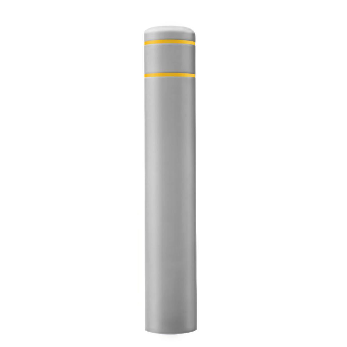 10 7/8-Inch x 60-Inch Bollard Cover with Reflective Stripes