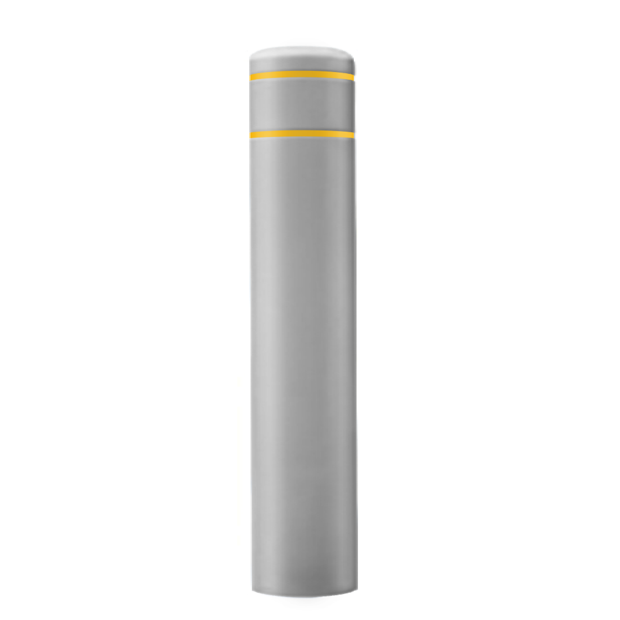 12 3/4-Inch x 60-Inch Bollard Cover with Reflective Stripes