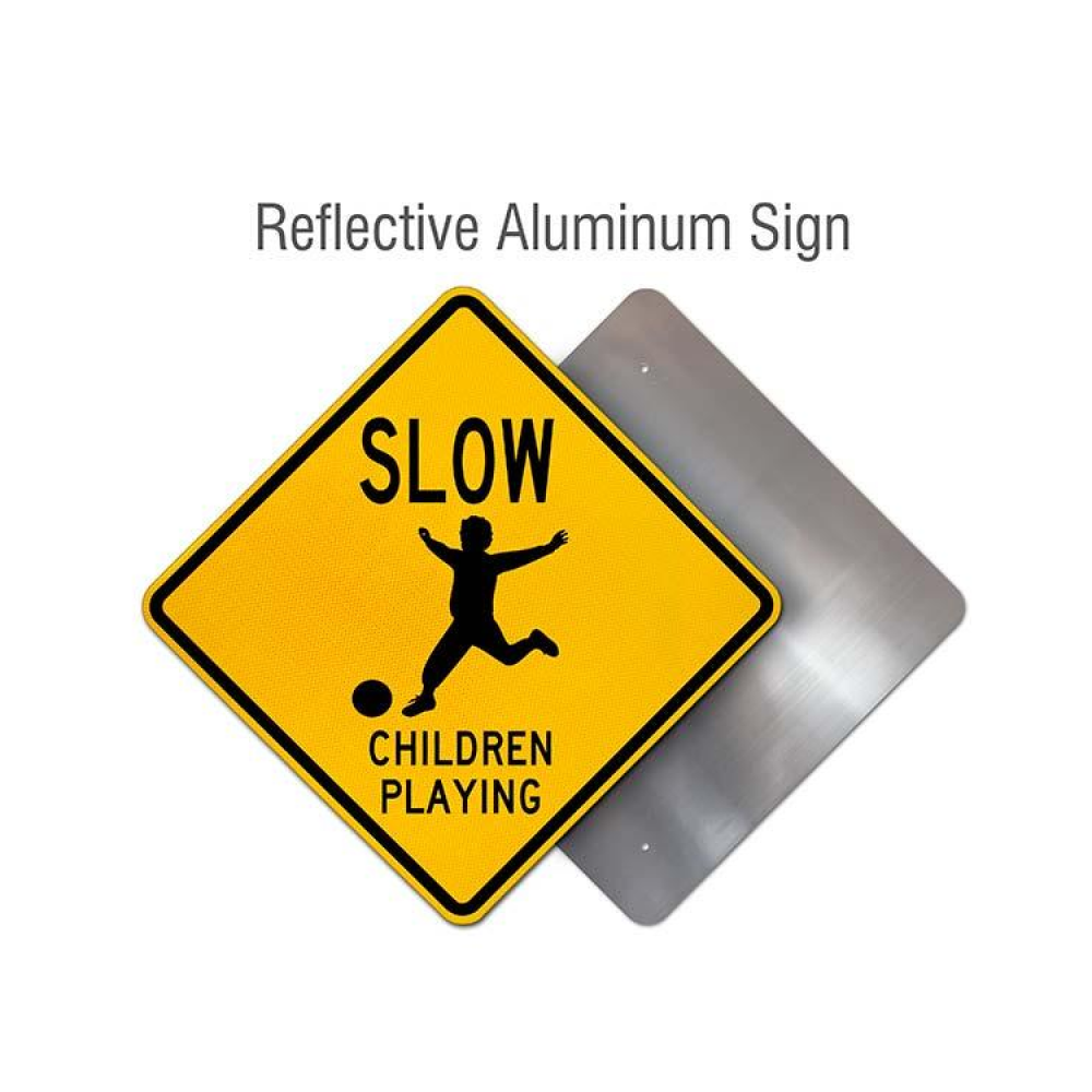 Slow Children Playing Sign