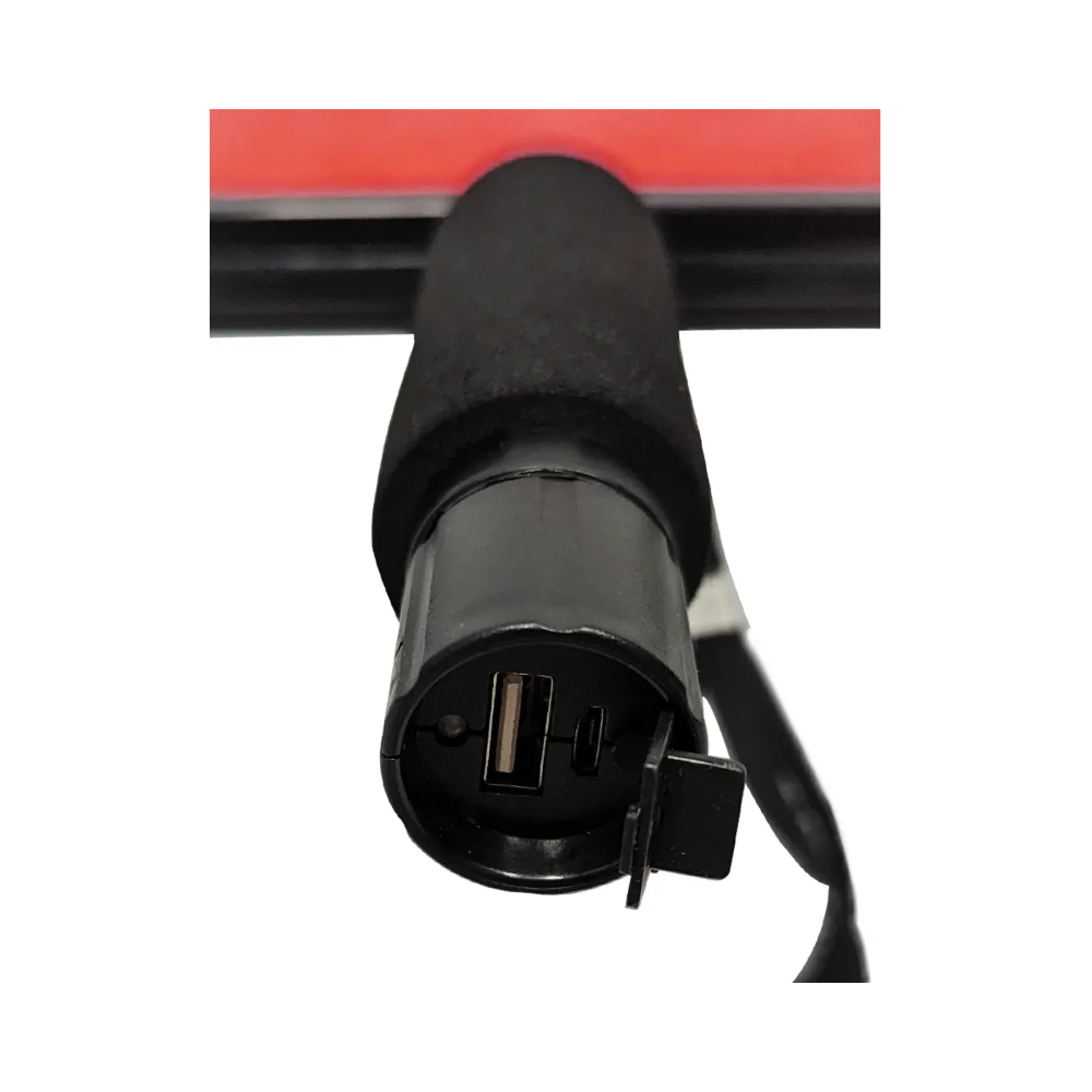 18" LED Flashing Stop/Slow Paddle with On/Off Tilt Sensors