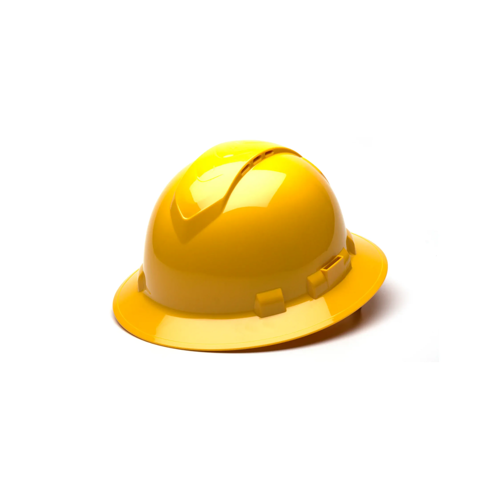 Ridgeline Full Brim Vented Hard Hat - ANSI Type 1 - Class C