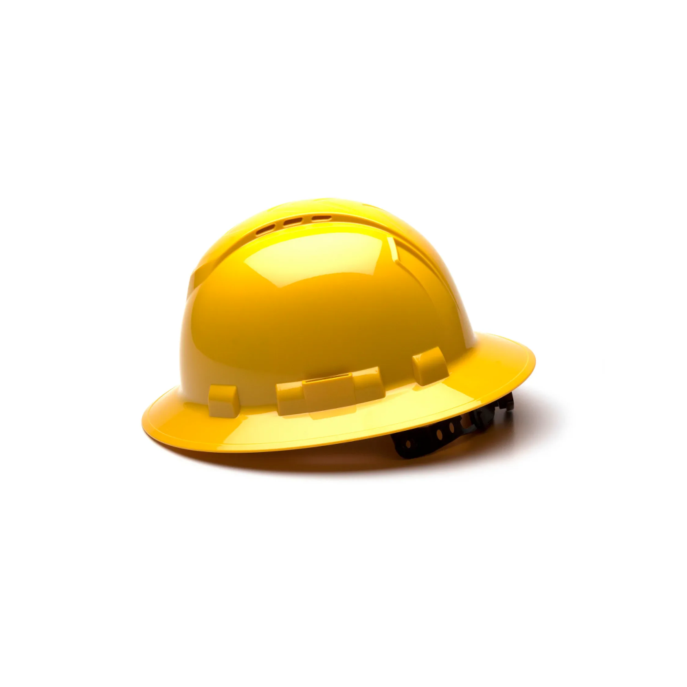 Ridgeline Full Brim Vented Hard Hat - ANSI Type 1 - Class C