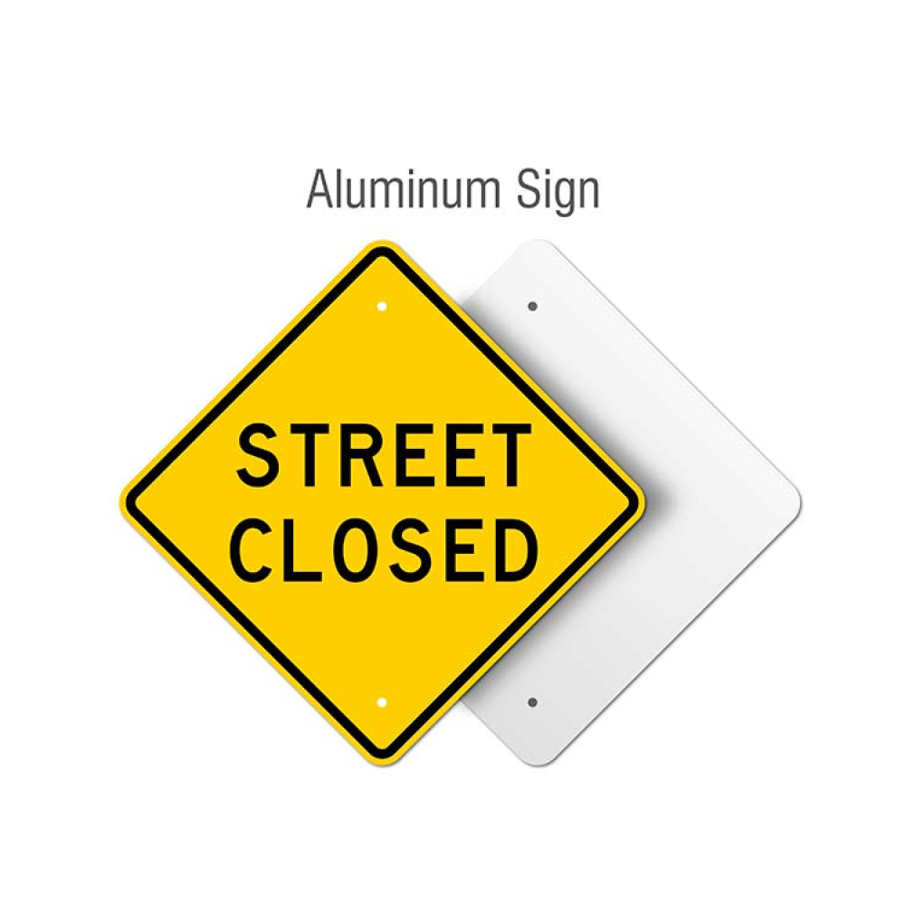 Street Closed Sign