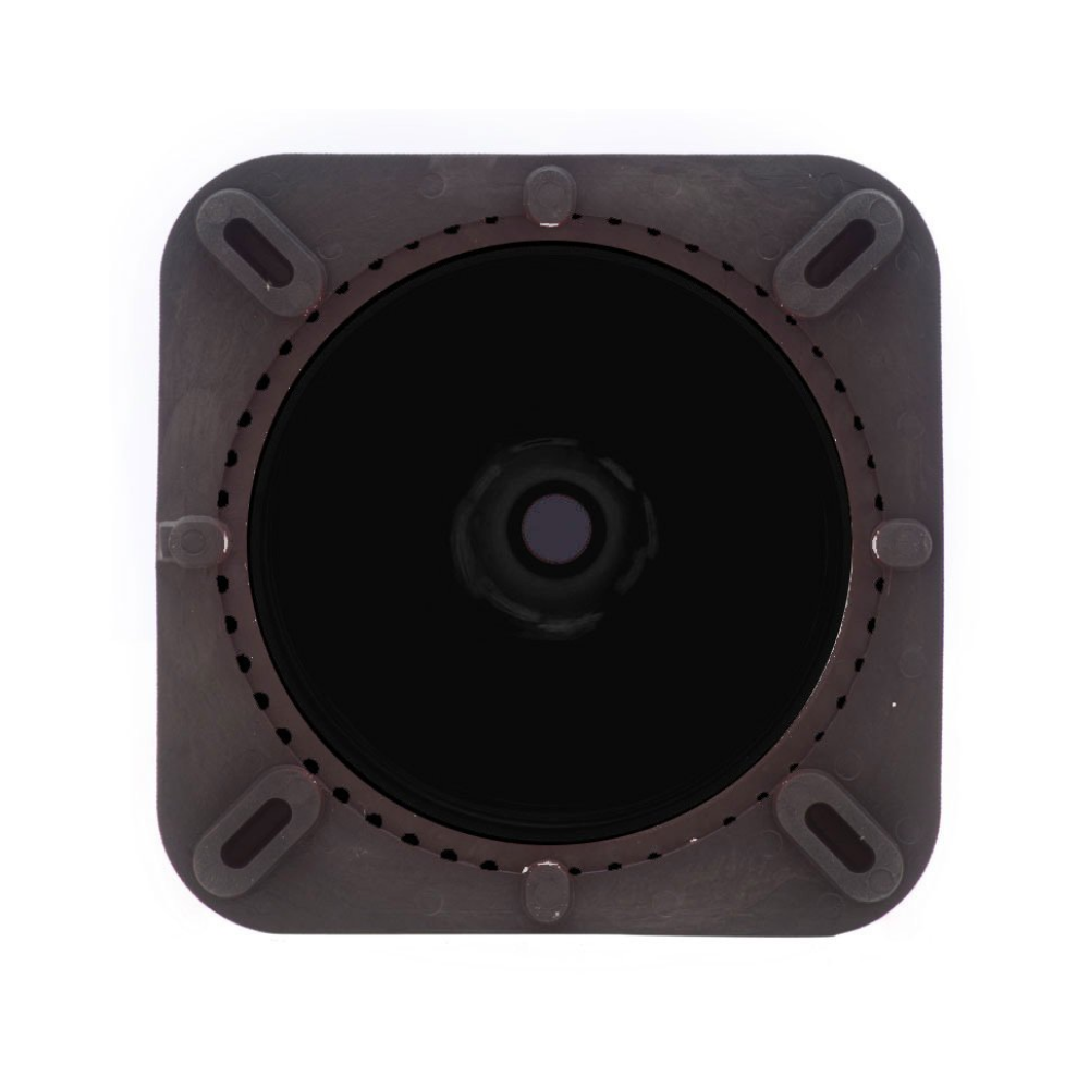 28" Black Traffic Cone, 7 lb Black Base