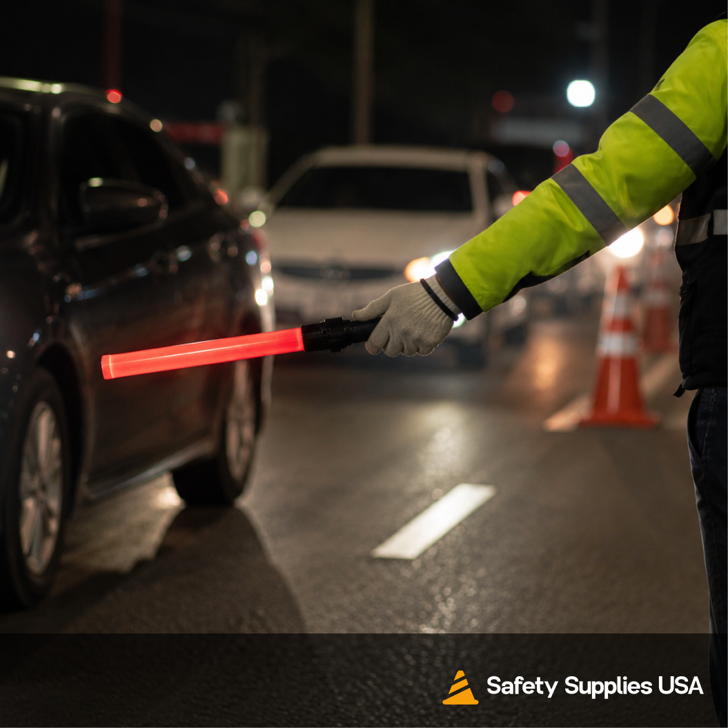 LED Traffic Wands