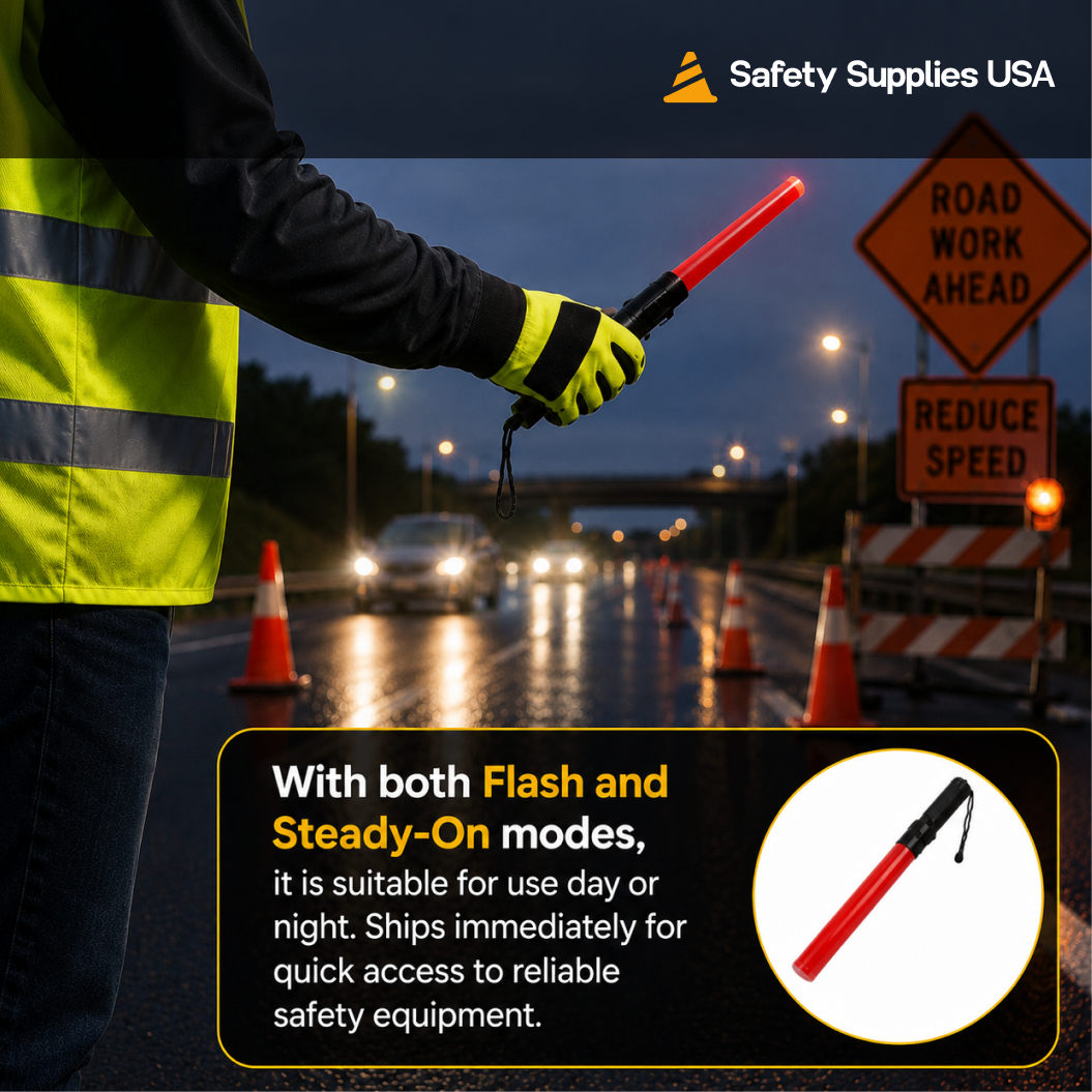 LED Traffic Wands