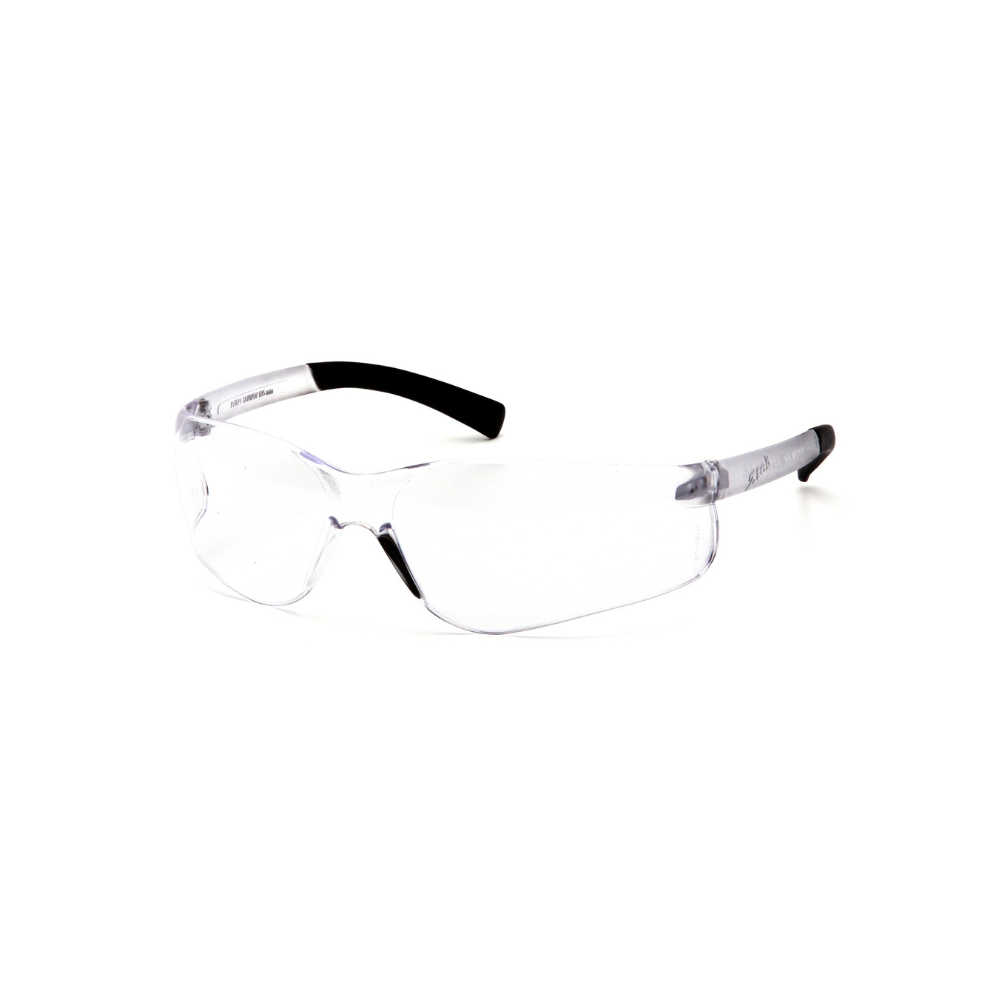 Pyramex S2510R15 Clear +1.5 Bifocal Safety Reader Glasses (6-Pack) – Wraparound Protective Eyewear for Work & Reading