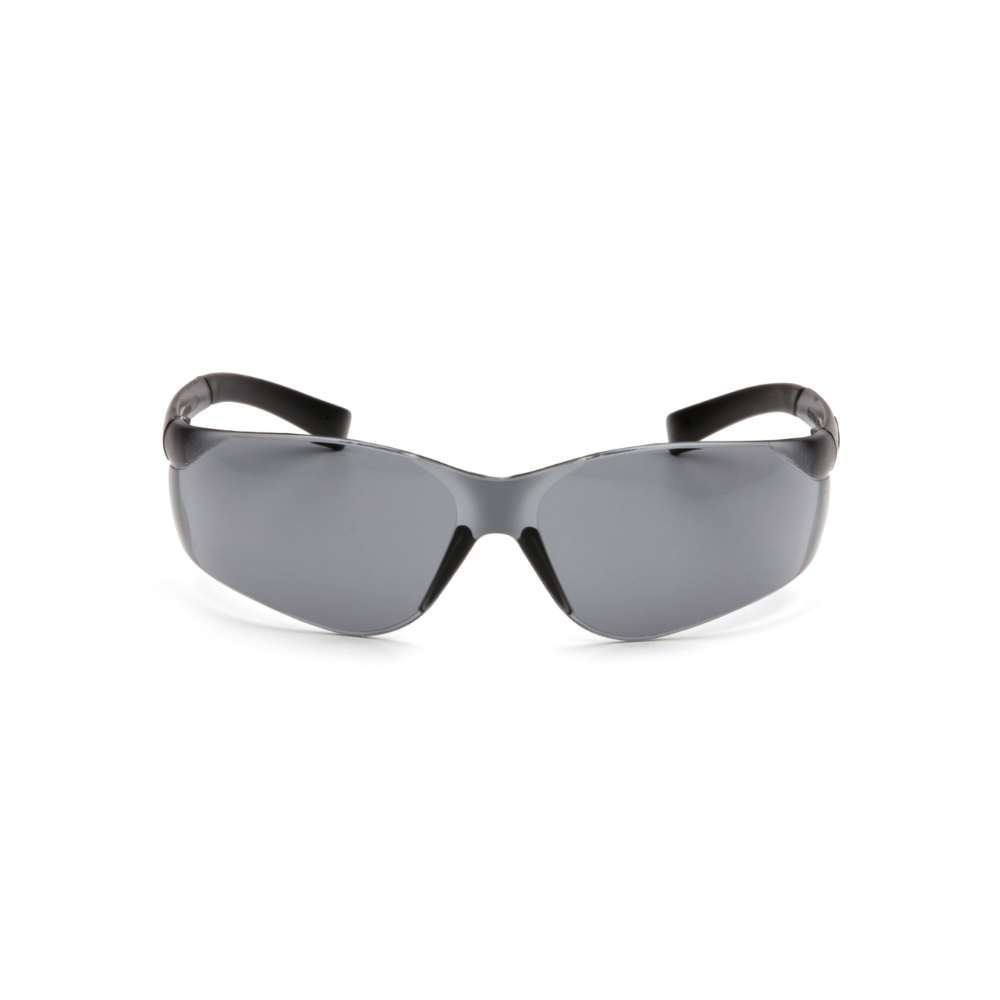 Pyramex S2520S Gray Lens Safety Glasses – Wraparound Protective Eyewear with Glare Reduction & UV-Filtered Polycarbonate