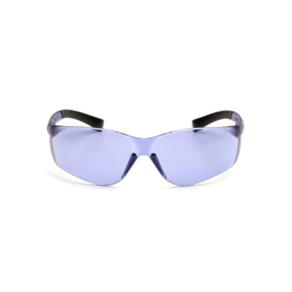 Pyramex S2565S Purple Haze Lens Safety Glasses – Wraparound Protective Eyewear with UV & Glare Control