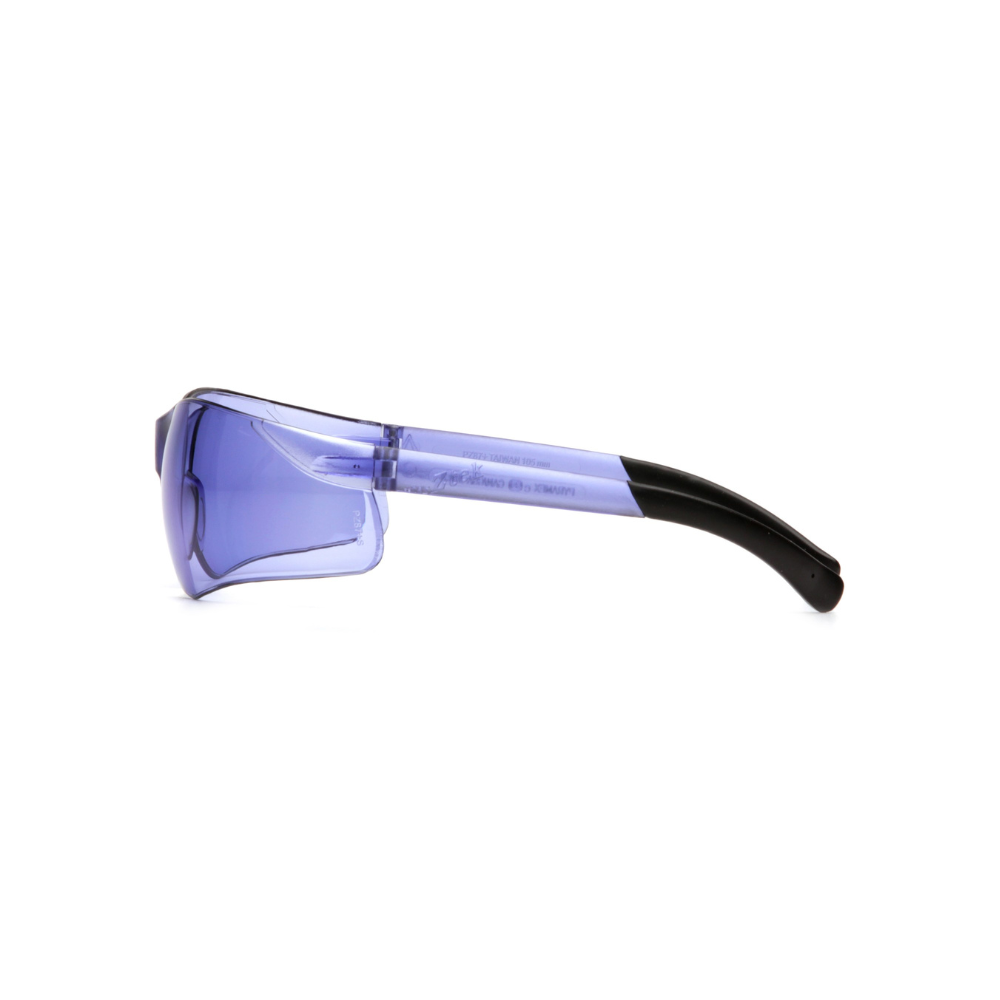 Pyramex S2565S Purple Haze Lens Safety Glasses – Wraparound Protective Eyewear with UV & Glare Control