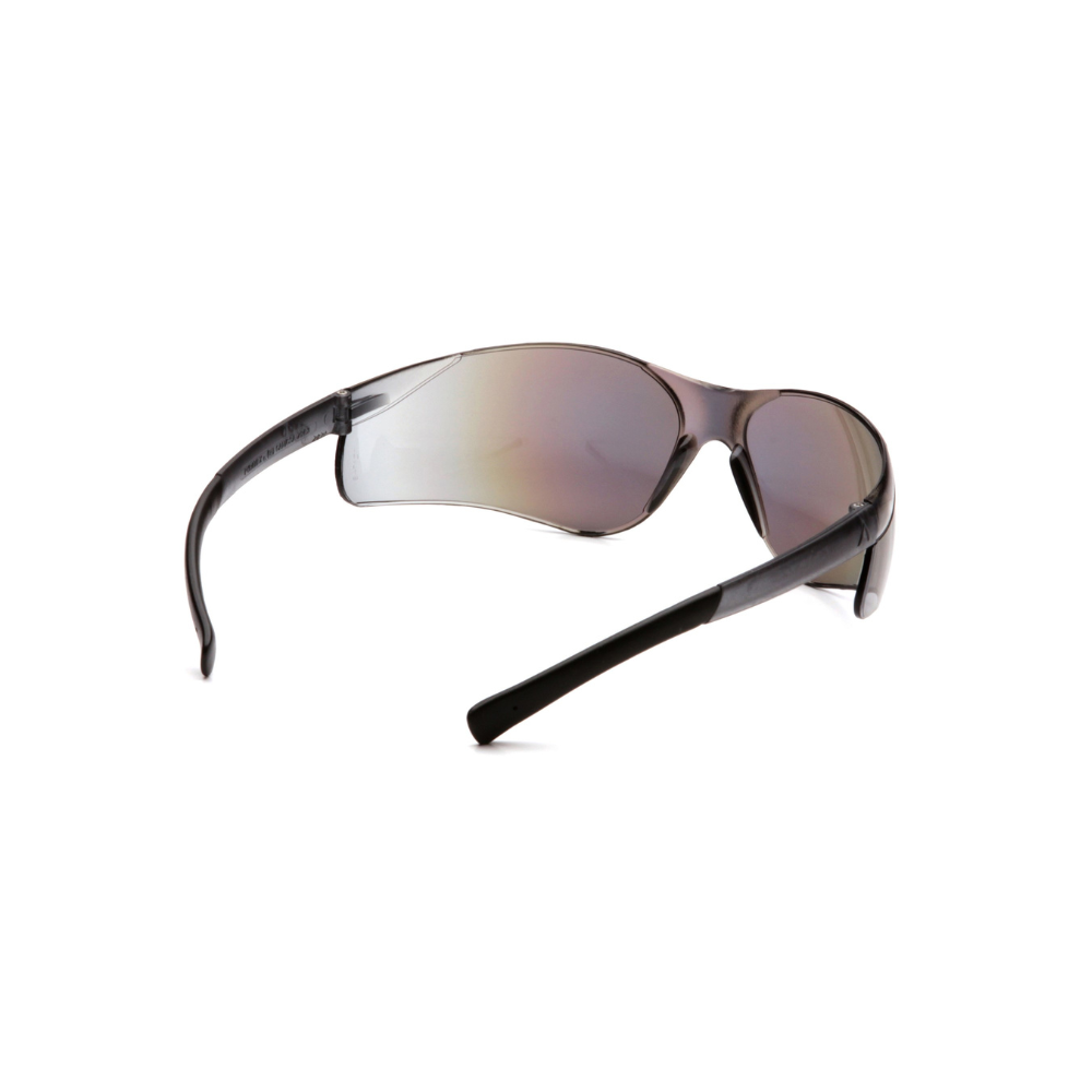 Pyramex S2590S Gold Mirror Lens Safety Glasses – Wraparound Protective Eyewear for UV & Glare Control