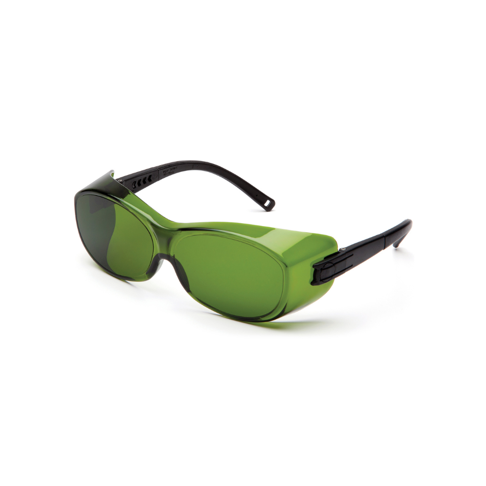 Pyramex S3560SFJ Shade-3 OTS Safety Glasses – Over-Prescription Wraparound Protective Eyewear for Bright & Outdoor Use