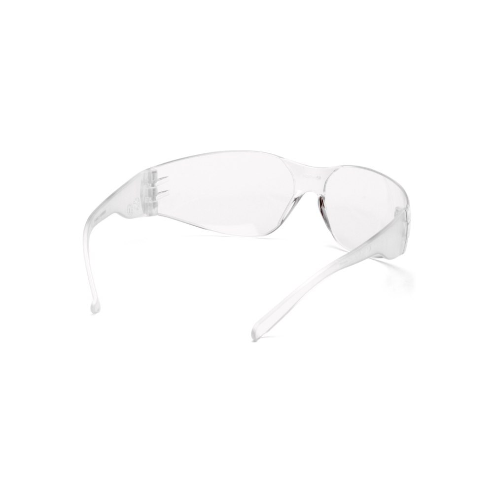 Pyramex S4110SN Clear Lens Mini Intruder Safety Glasses – Wraparound Lightweight Protective Eyewear for Smaller Faces