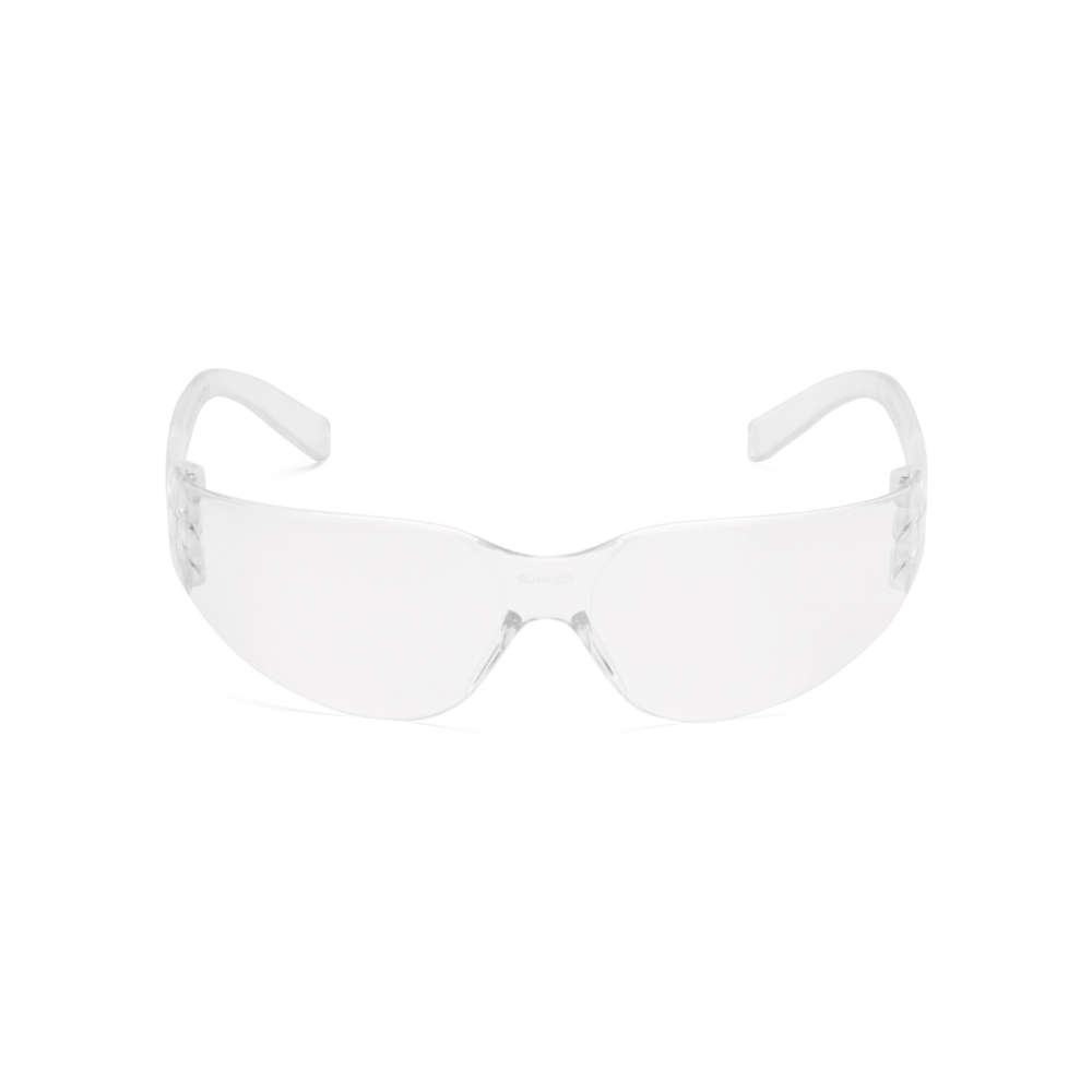 Pyramex S4110SN Clear Lens Mini Intruder Safety Glasses – Wraparound Lightweight Protective Eyewear for Smaller Faces