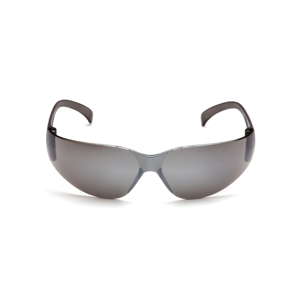Pyramex S4170S Intruder Safety Glasses – Silver Mirror Lens & Frame, UV Protection, ANSI Z87.1 Rated