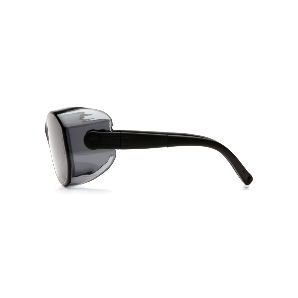 Pyramex S7520SJ Gray OTS XL Safety Glasses – Over-Prescription Protective Eyewear with Wraparound Lens
