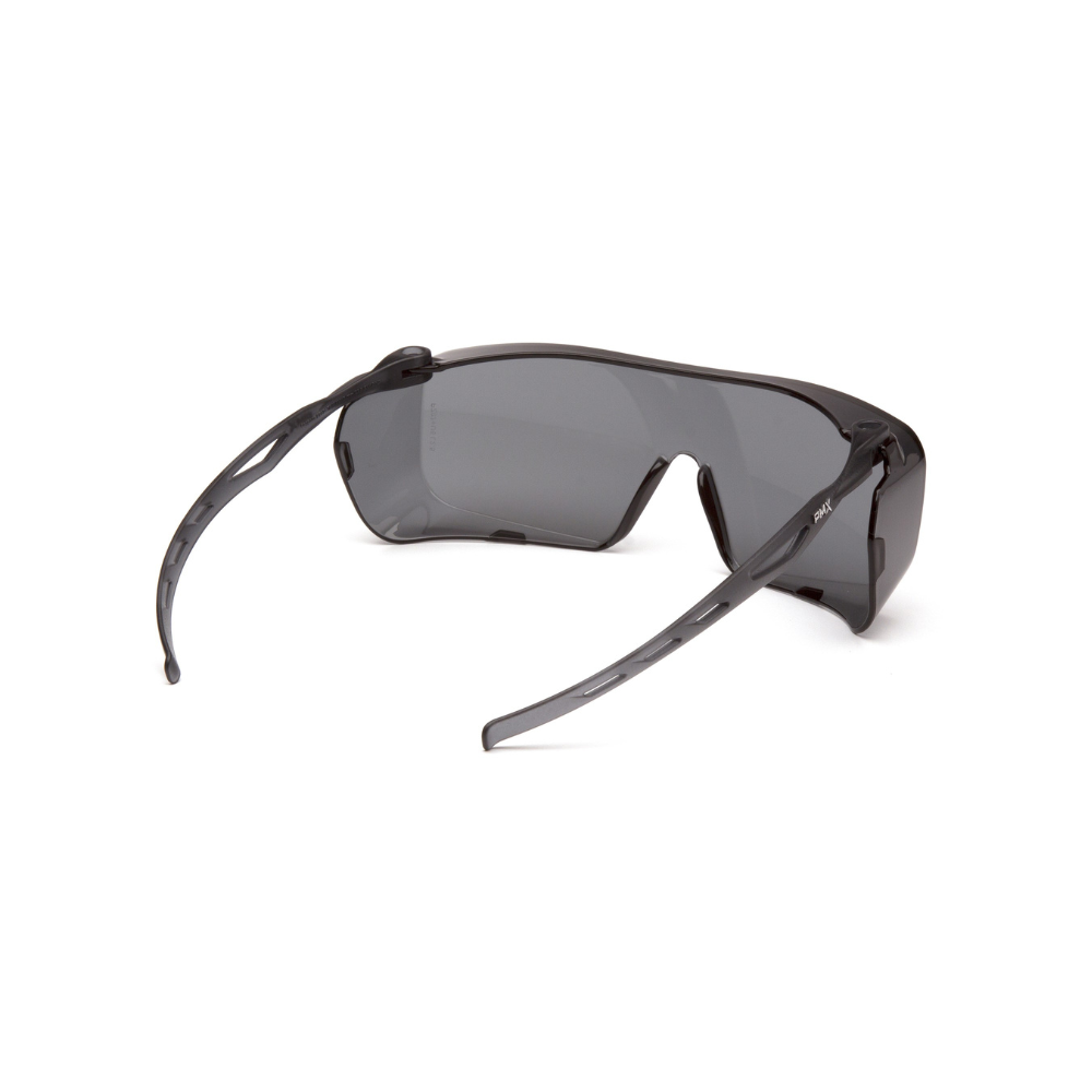Pyramex S9920ST Gray H2X Anti-Fog Safety Glasses – Wraparound OTG Protective Eyewear