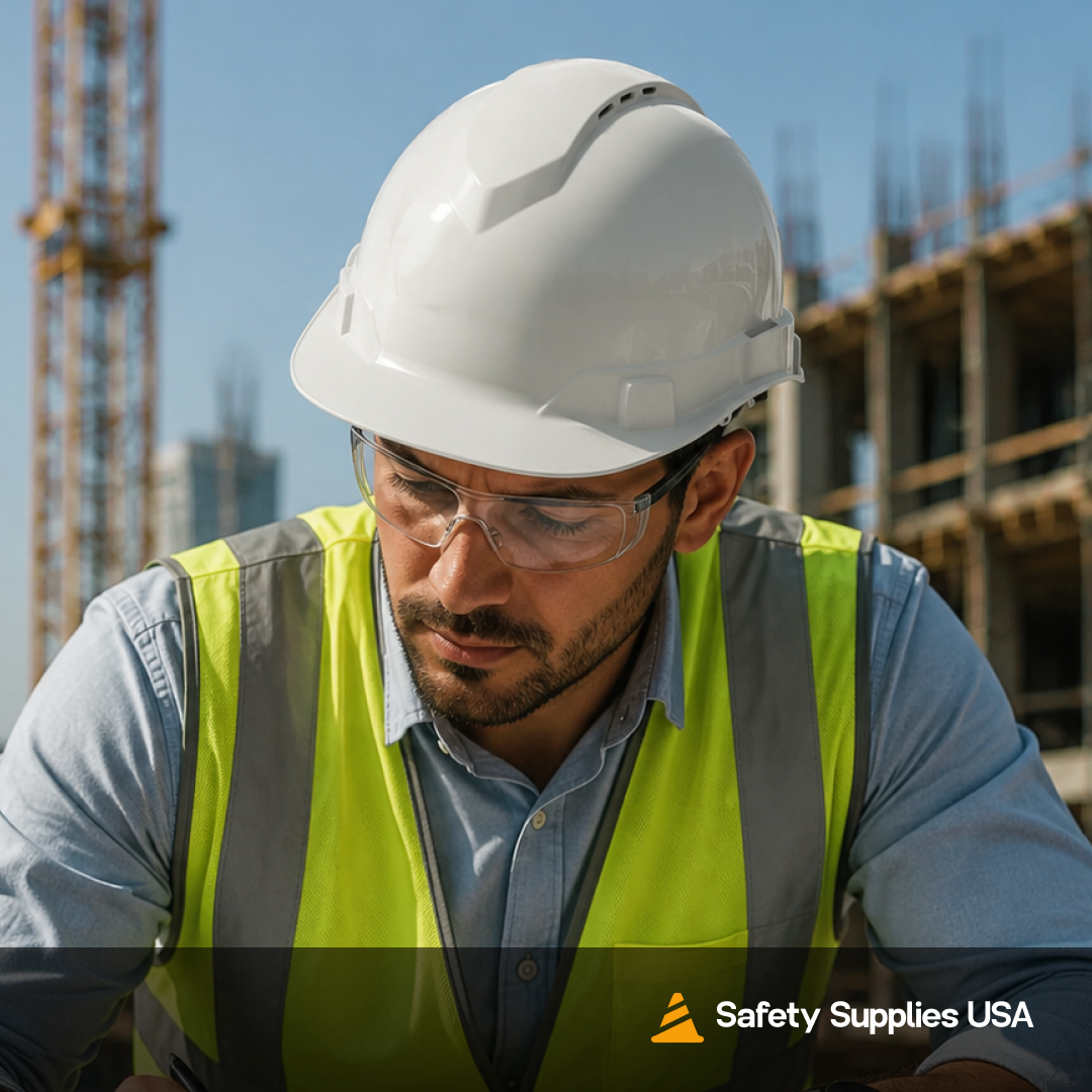 Custom Pyramex Ridgeline Cap Style Vented Hard Hat - ANSI Type 1 - Class C