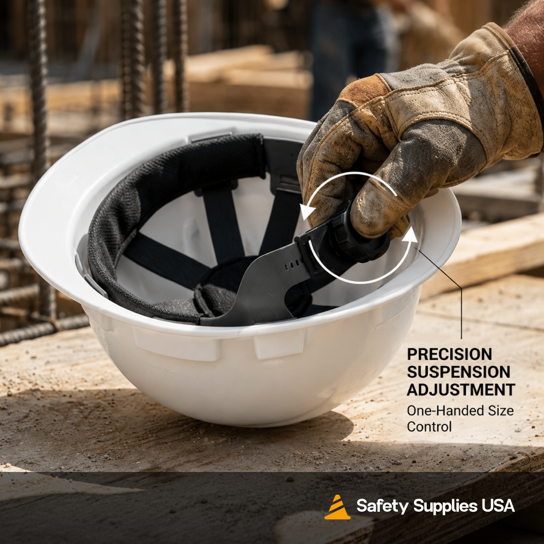 Custom Pyramex Full Brim Hard Hat - SL Series - ANSI Type 1 - Class C, G, E