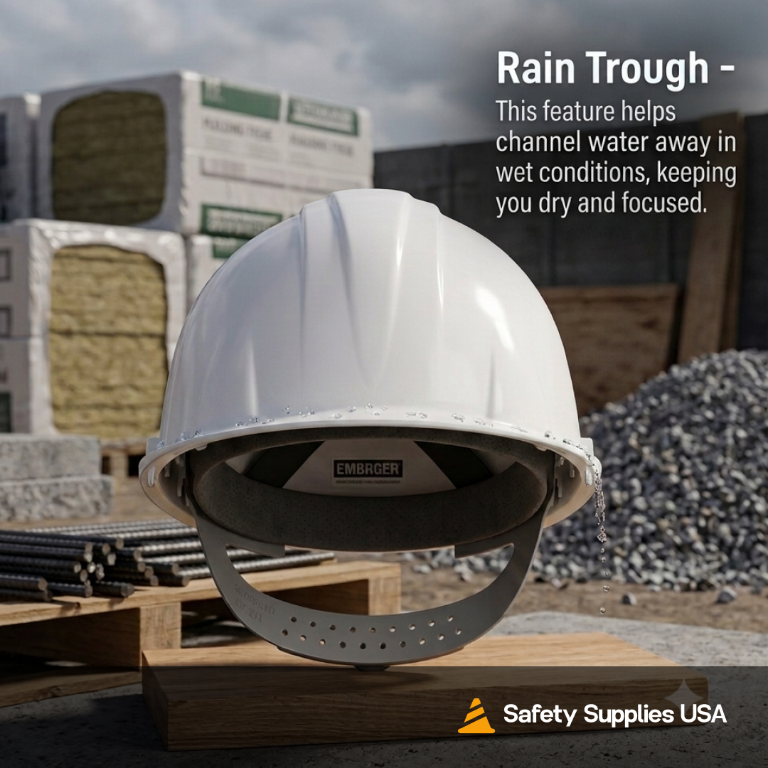 Custom Pyramex Ridgeline Cap Style Vented Hard Hat - ANSI Type 1 - Class C