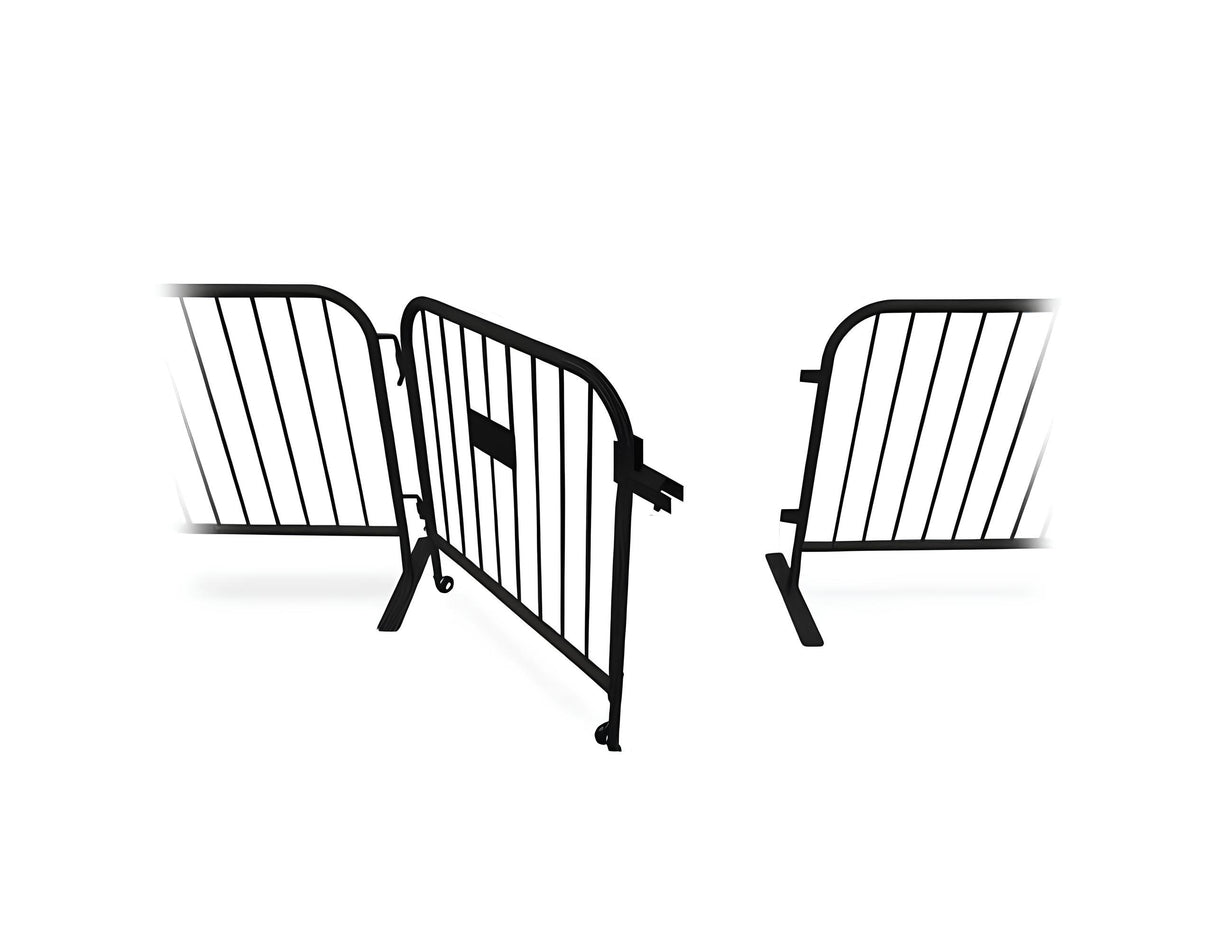 Small Steel Swing Gate Barricade | Heavy-Duty Crowd Control Barriers