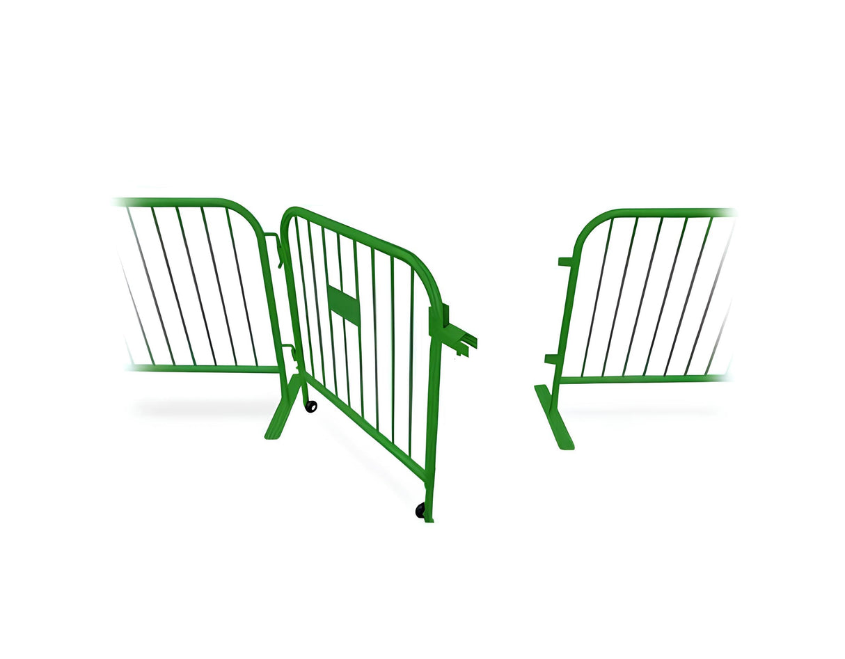 Small Steel Swing Gate Barricade | Heavy-Duty Crowd Control Barriers