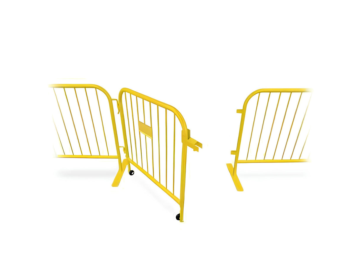 Small Steel Swing Gate Barricade | Heavy-Duty Crowd Control Barriers