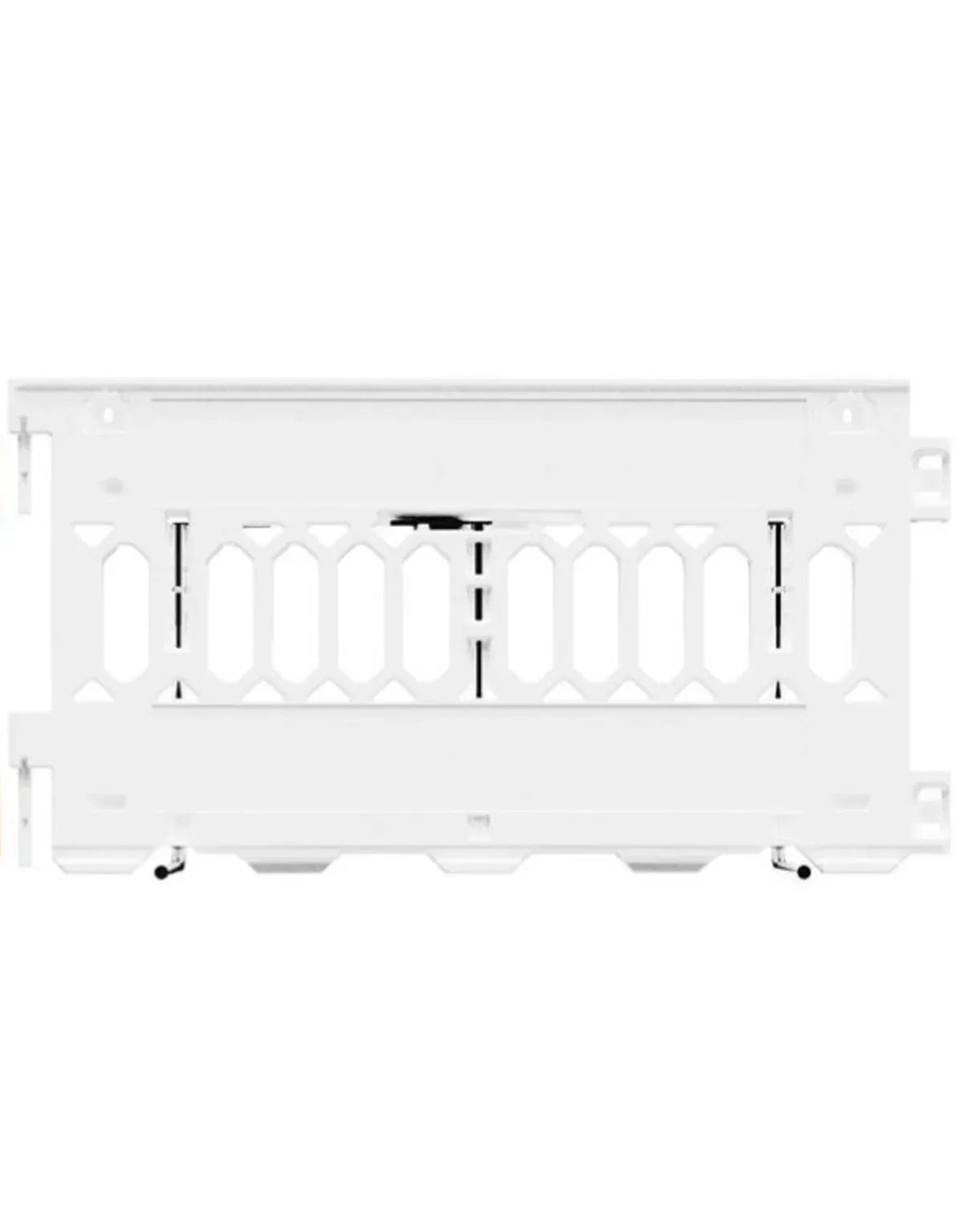 ADA-Compliant Pedestrian Barricade – Interlocking Pathway Barrier with Reflective Panels, 6 Ft Length