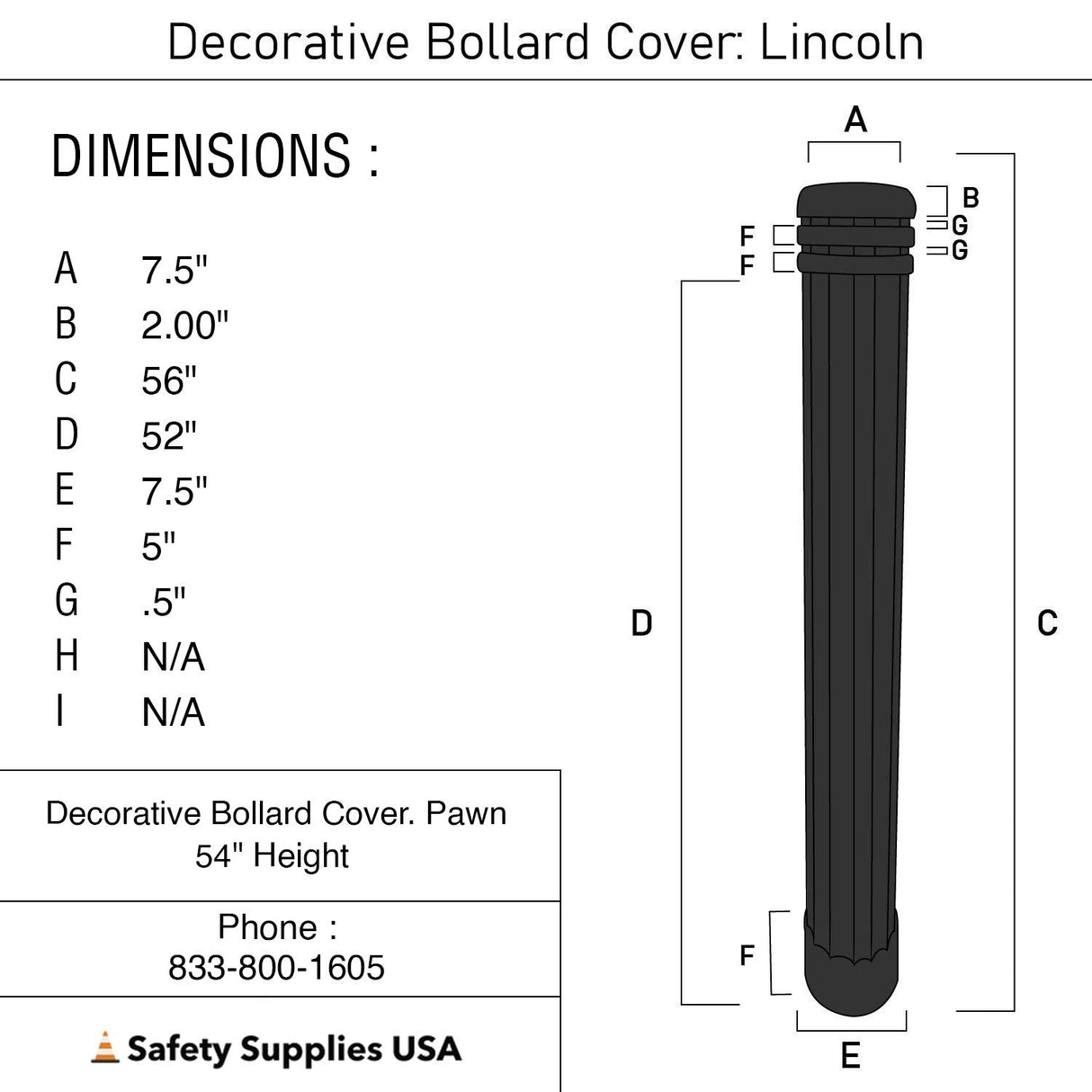 Decorative Bollard Cover
