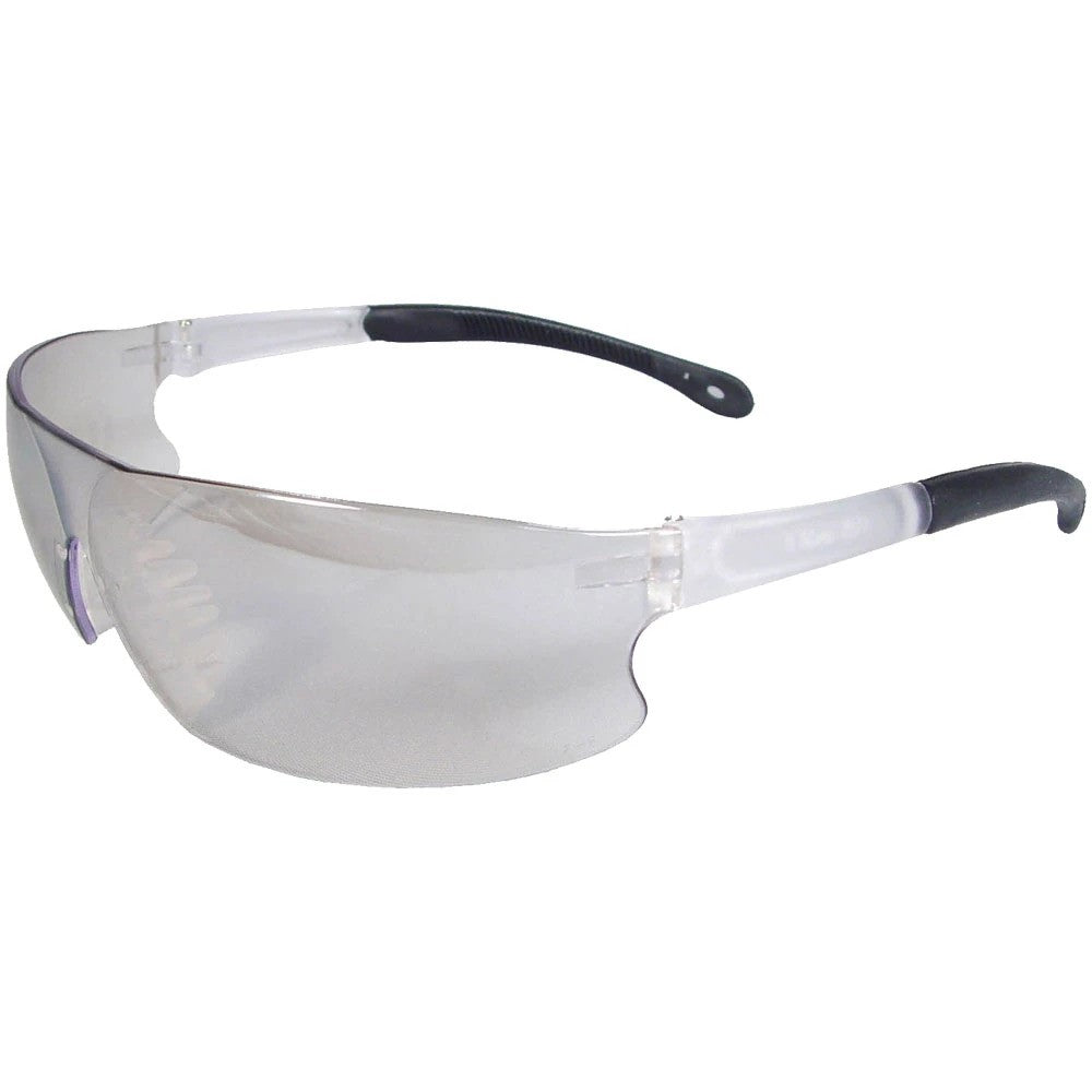 ANSI Z87.1 Wraparound Safety Glasses with Anti-Fog Polycarbonate Lens & Rubber Temple Grips