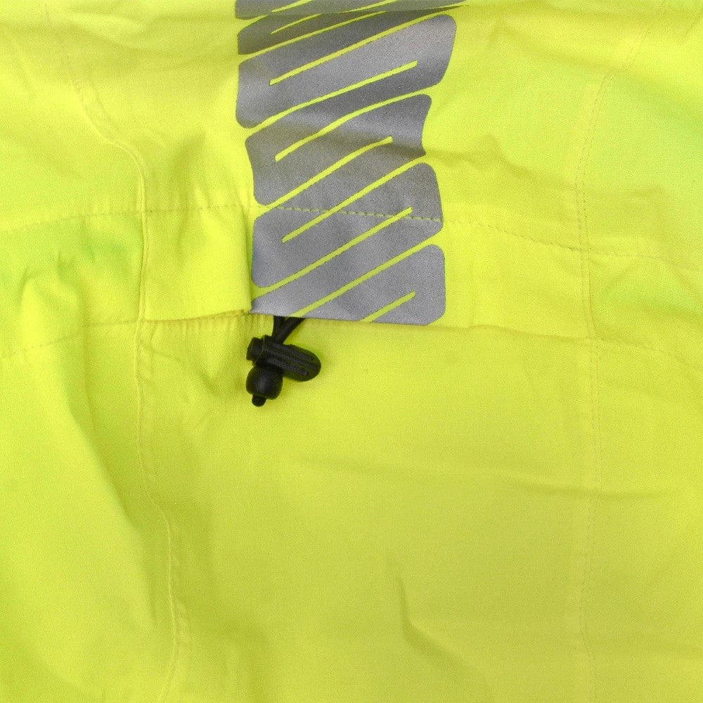 Women’s ANSI Class 3 Hi-Vis Lightweight Waterproof Rain Jacket with Ripstop Fabric & Reflective Tape